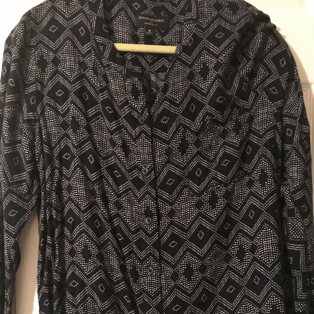 Super Soft, Button Front Top by Banana Republic